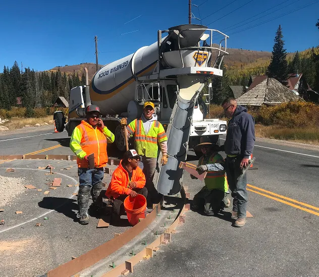 crew on the job site