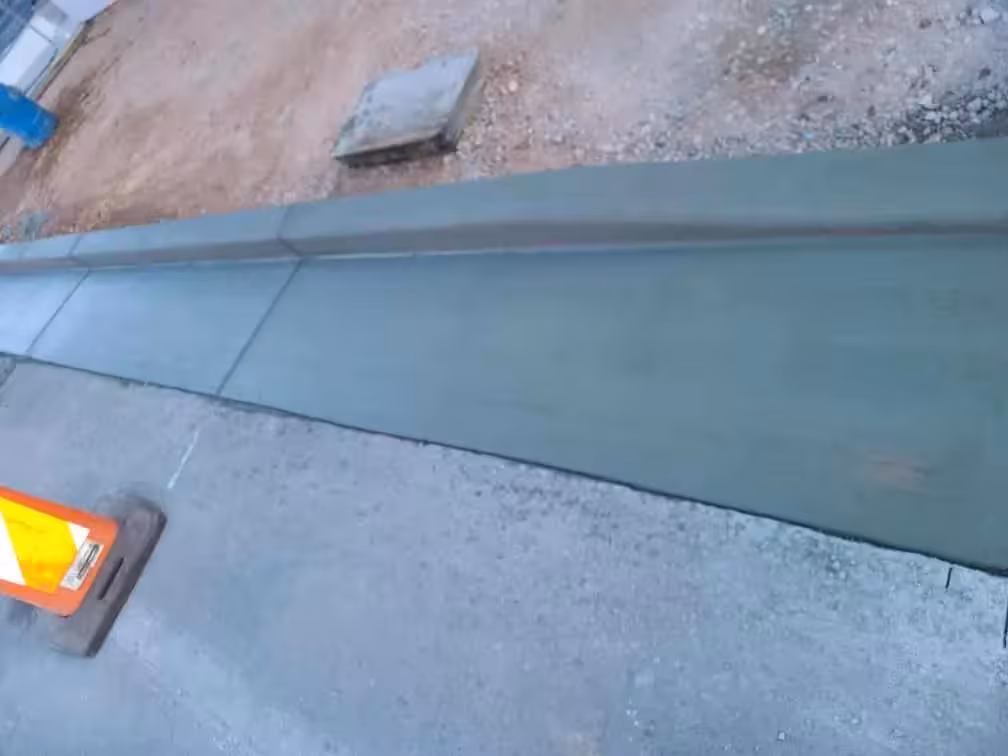curbing construction project gallery