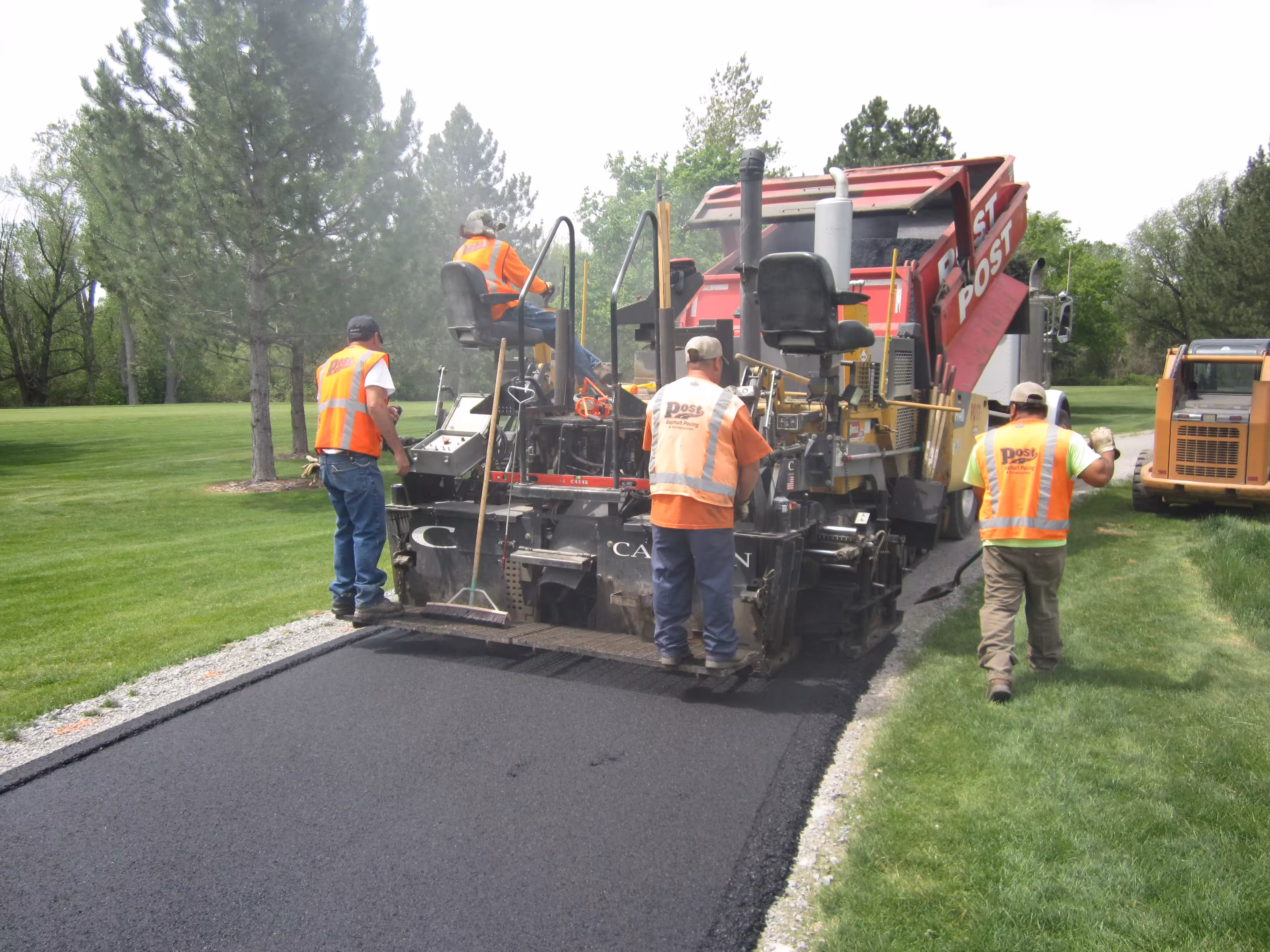 paving construction project gallery